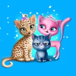 Logo of Cat Hair Salon Birthday Party android Application 