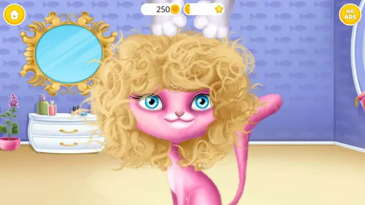 Cat Hair Salon Birthday Party android App screenshot 5